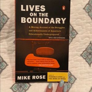 Lives on the Boundary by Mike Rose